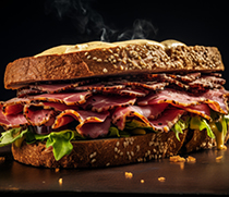 Pastrami-Sandwich